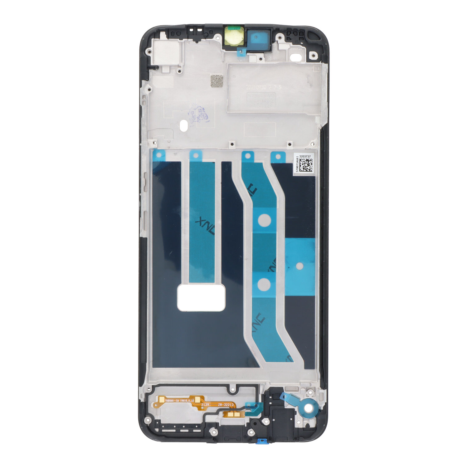 Front Housing for Realme C25Y Black Premium