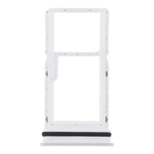 SIM Card Tray for Motorola One 5G Ace Single Card Version Silver Premium
