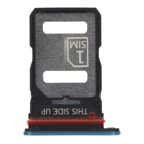 SIM Card Tray for Motorola Edge 30 Fusion Dual Card Version Blue Premium