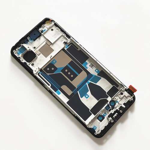 Screen Replacement With Frame for Realme GT Neo Black Pulled