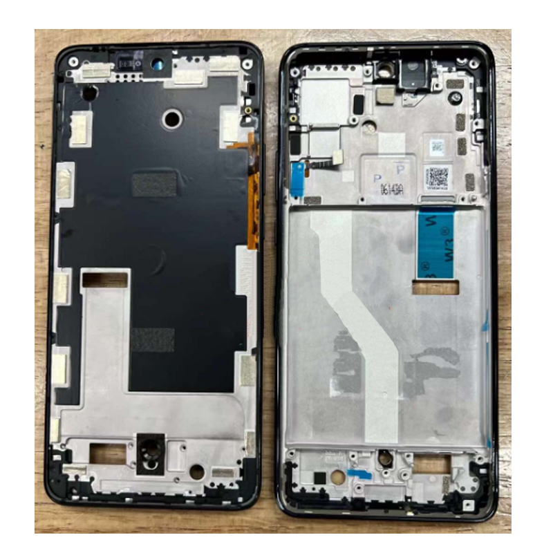 Front Housing for Motorola Edge 2022 Black Premium