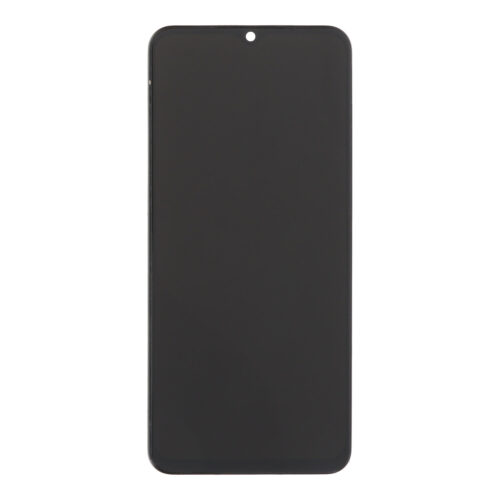 Screen Replacement With Frame for Vivo Y55 5G Black Premium(Third Party Glued)