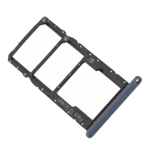 SIM Card Tray for ZTE Blade V40 Vita Dual Card Version Black OEM