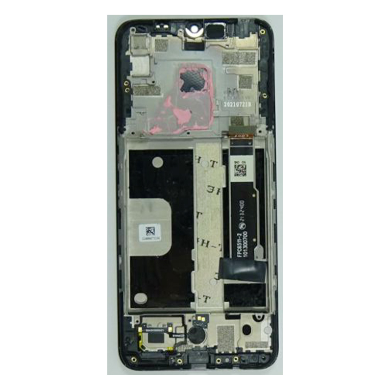 Screen Replacement With Frame for TCL 4X 5G Black OEM