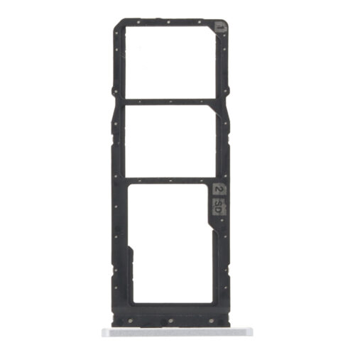 SIM Card Tray for Asus Zenfone 8 Flip ZS672KS Dual Card Version Silver Premium