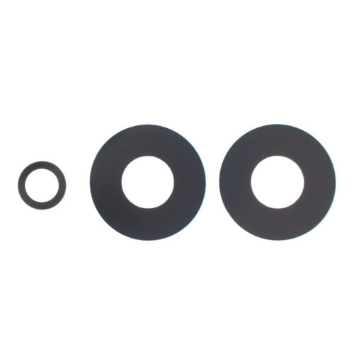 Back Camera Lens for Oppo Reno7 Lite 5G CPH2343 Black HQ 3pcs in one set