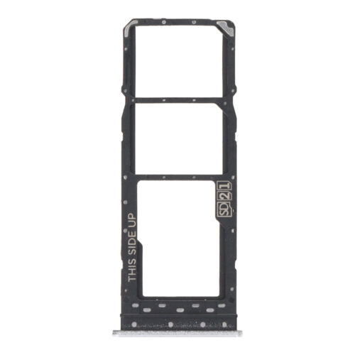 SIM Card Tray for Motorola Moto E22i Dual Card Version White Premium