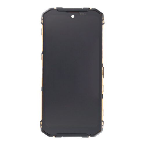 Screen Replacement With Frame for Doogee S96 GT Orange Premium