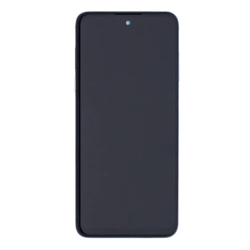 Screen Replacement With Frame for TCL 30 V 5G Black Premium(Third Party Glued)