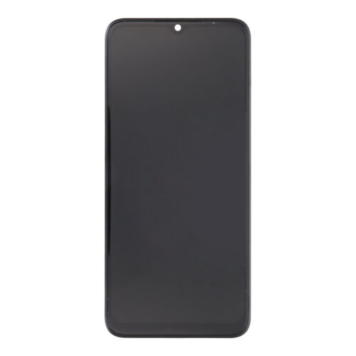Screen Replacement With Frame for Nokia G400 5G Black Premium(Third Party Glued)