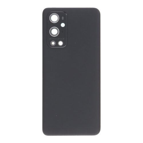 Battery Door + Battery Door Adhesive + Back Camera Lens and Bezel for OnePlus 9 Pro Black OEM