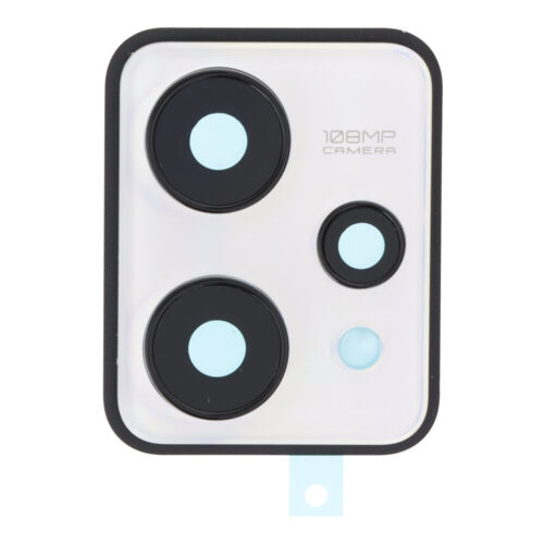 Back Camera Lens and Bezel for Realme 9 White Premium