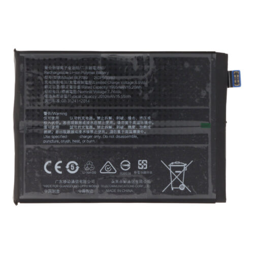BLP789 4020mAh Battery + Battery Adhesive for Oppo Reno4 5G CPH2091 OEM