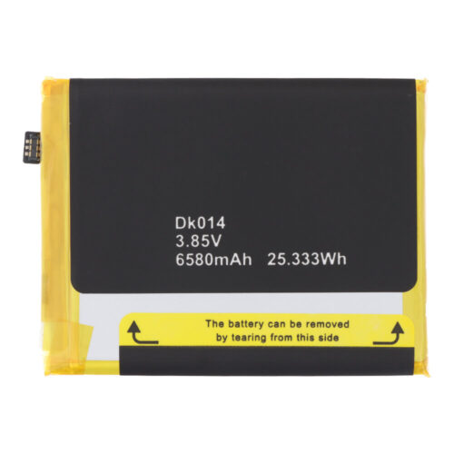 DK014 6580mAh Battery + Battery Adhesive for Blackview BV9800/Blackview BV9800 Pro OEM without Logo