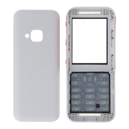 Front Housing & Back Cover & Keyboard for Nokia 5310 2020 White HQ