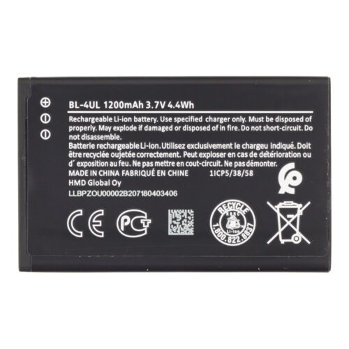BP-4UL/BL-4UL 1200mAh Battery for Nokia 220 4G/225 2G 2014/3310 2017/210/5310 2020/225 4G OEM