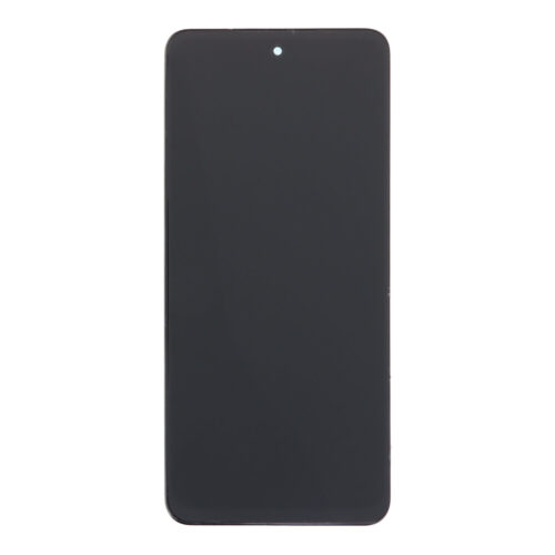 Screen Replacement With Frame for Realme C55 Black HQ
