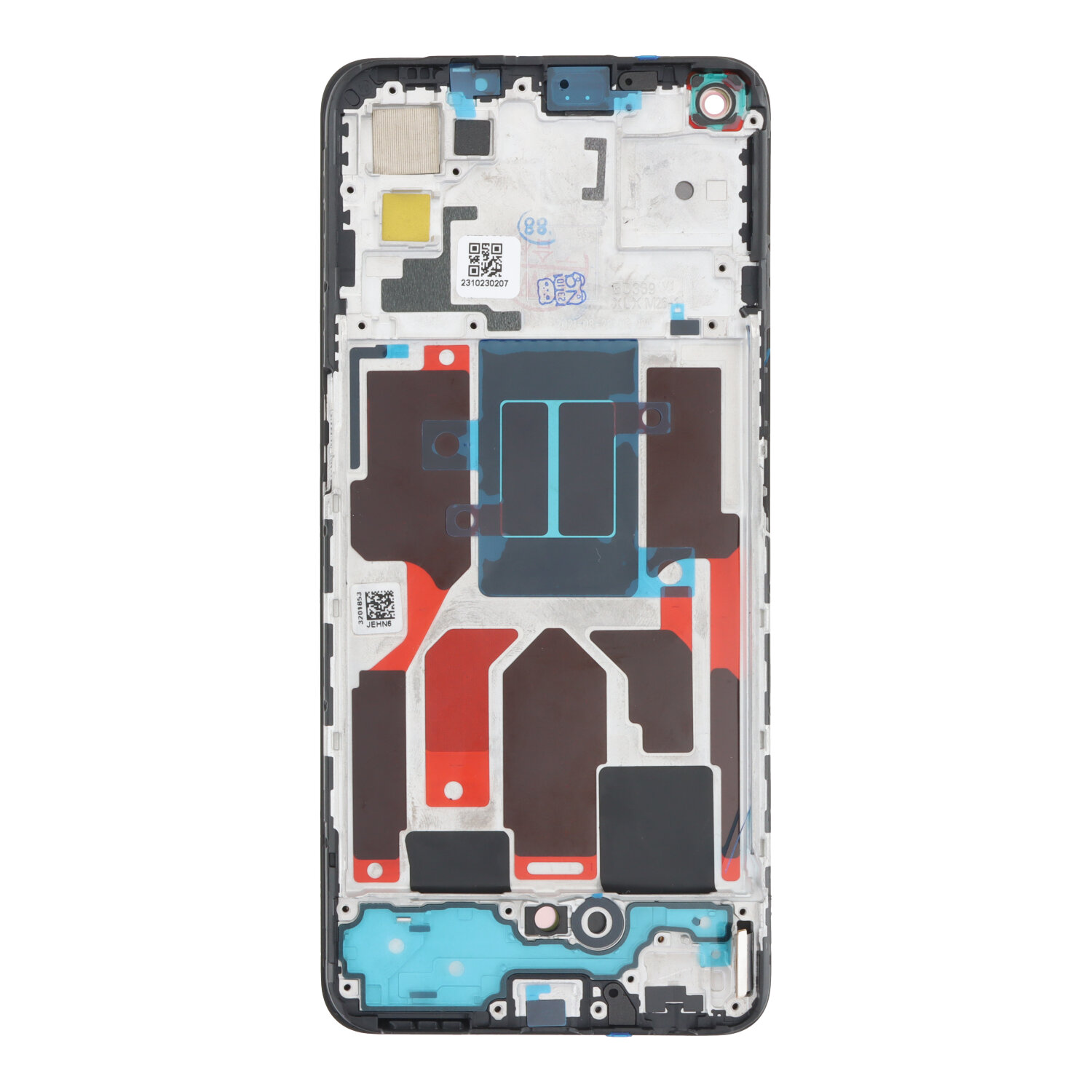 Screen Replacement With Frame for Oppo Reno5 5G CPH2145/Find X3 Lite CPH2145 OLED Black HQ