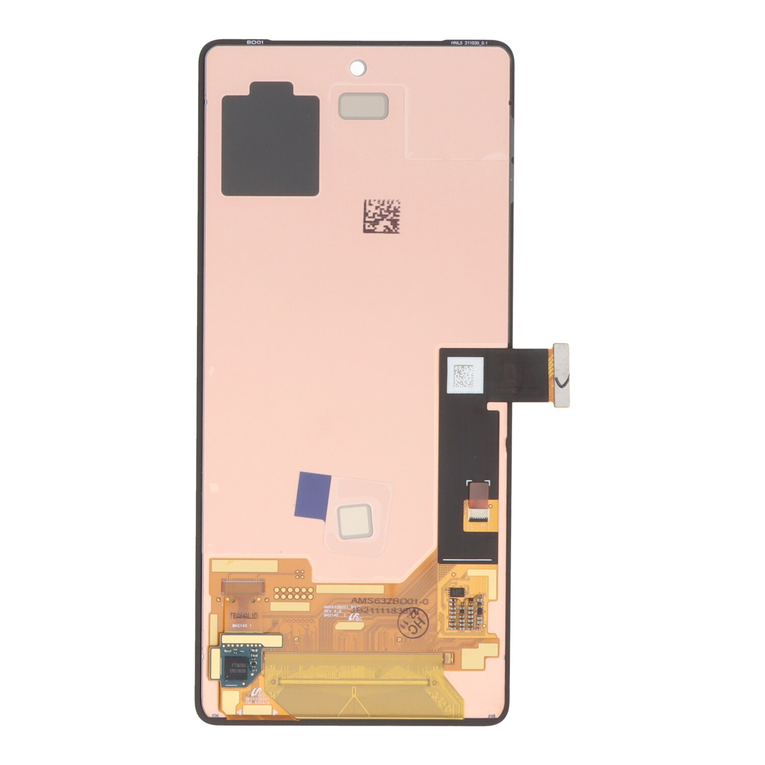 Screen Replacement for Google Pixel 7 OLED Black HQ