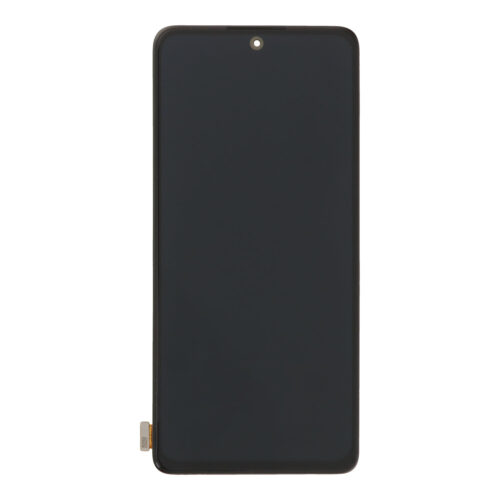 Screen Replacement With Frame for Xiaomi Redmi Note 10 Pro Max Black Premium(Third Party Glued)