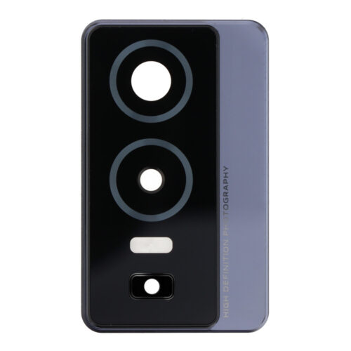 Back Camera Lens and Bezel for Vivo Y76 5G Black Premium
