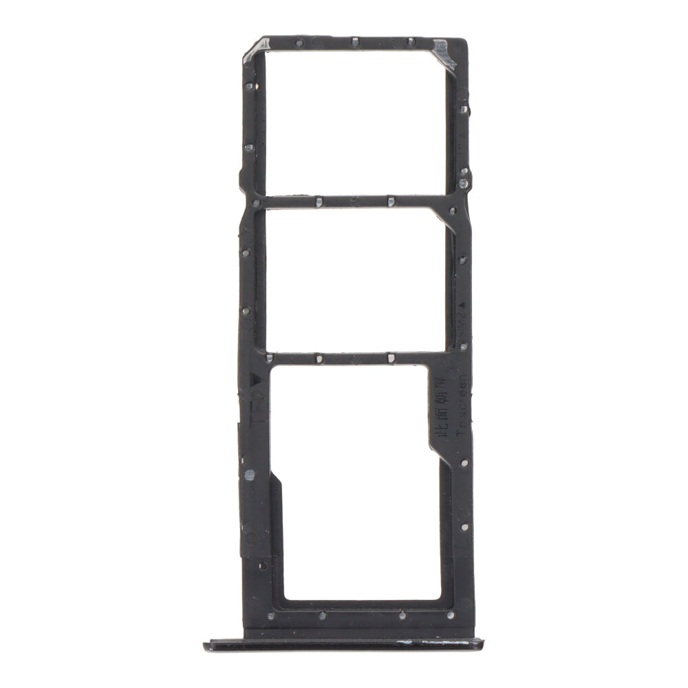 SIM Card Tray for Oppo A31 2020 Dual Card Version Black Premium
