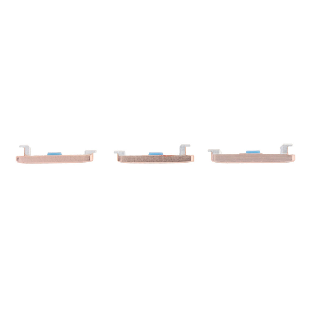 Power & Volume Button for Oppo Find X2 Pro Gold Premium 3pcs in one set