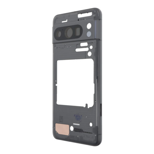 Middle Frame with Camera Lens and Bezel for Google Pixel 8 Pro Obsidian Premium