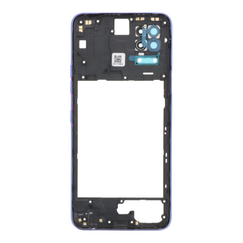 Middle Frame with Camera Lens and Bezel for LG K62 Blue Premium