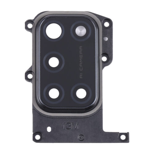 Back Camera Lens and Bezel for Realme 7i Asia RMX2103 Black Premium