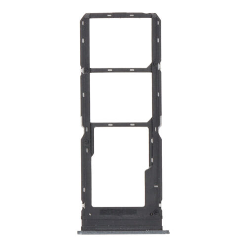 SIM Card Tray for Vivo Y16 Dual Card Version Black Premium