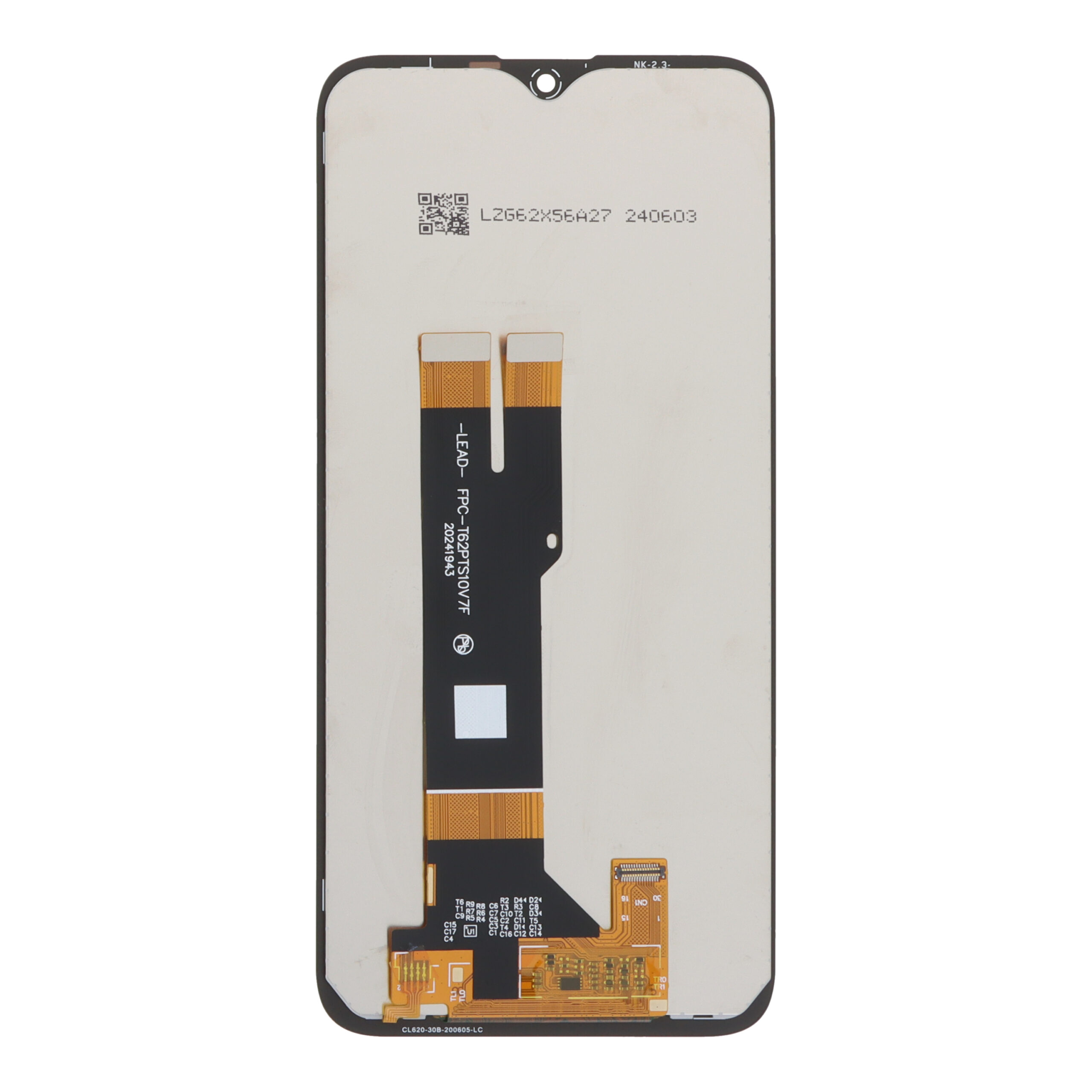 Screen Replacement for Nokia 2.3 Black without Logo HQ