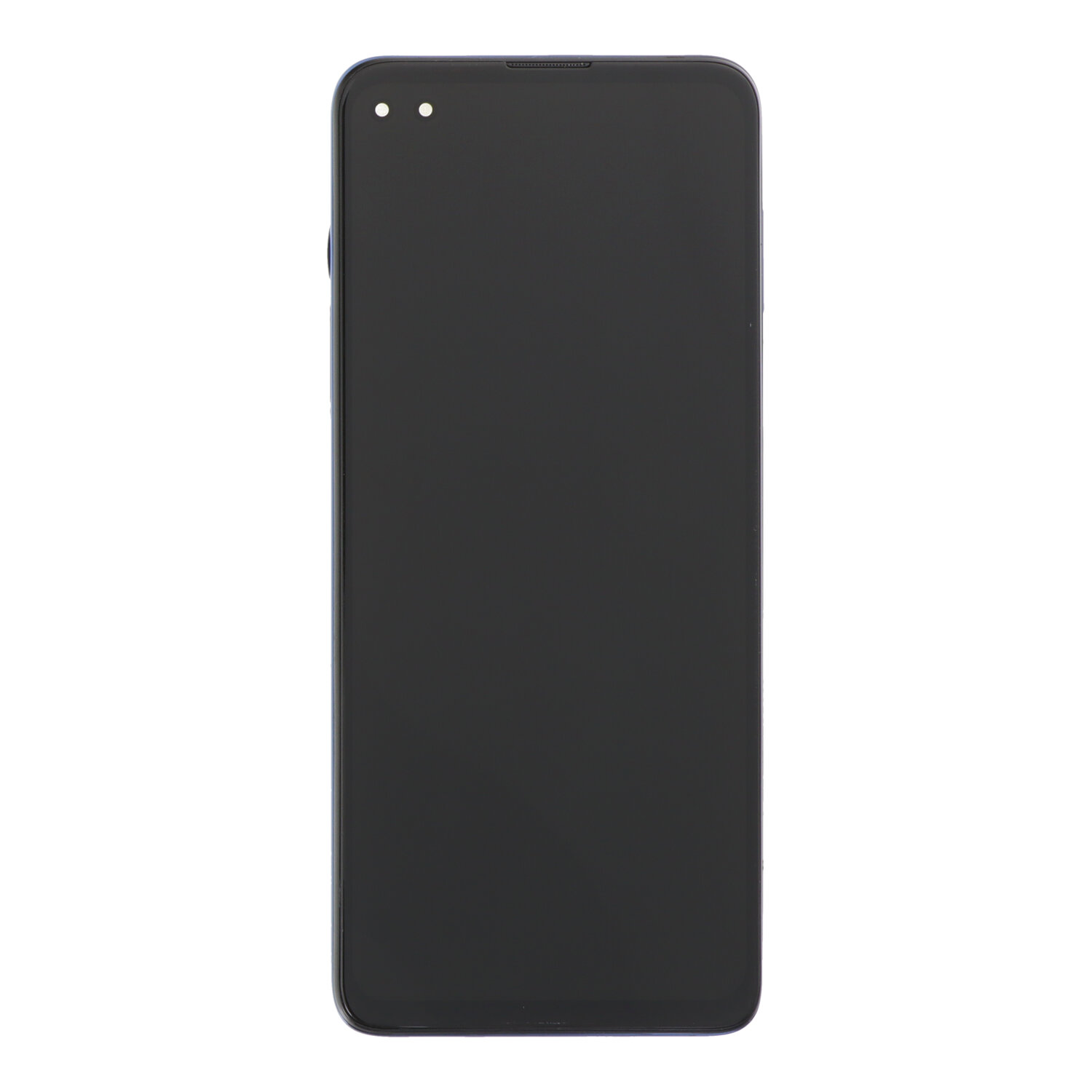 Screen Replacement With Frame for Motorola Moto G100 Blue Premium(Third Party Glued)