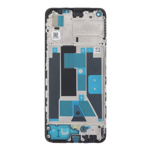 Screen Replacement With Frame for Realme 9 TFT Black HQ