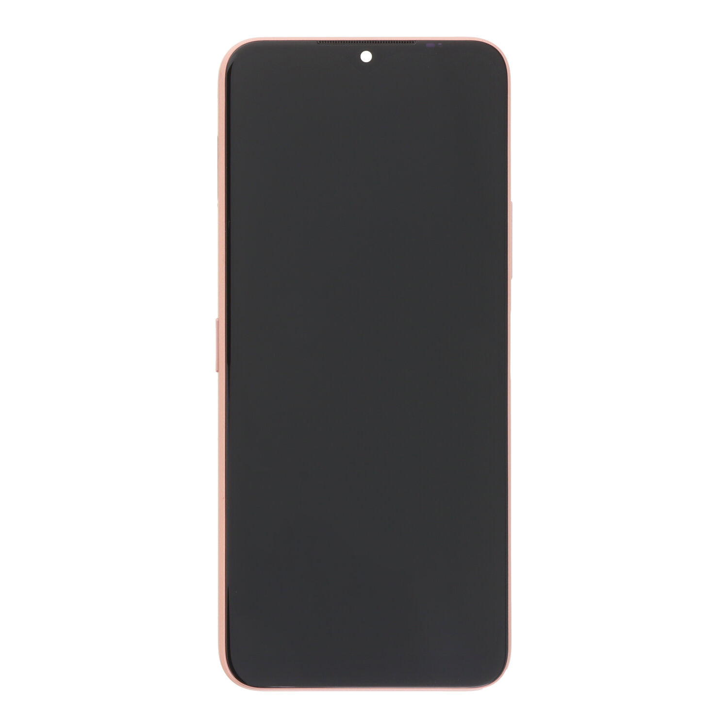 Screen Replacement With Frame with Side Buttons for Nokia G50 Gold Pulled