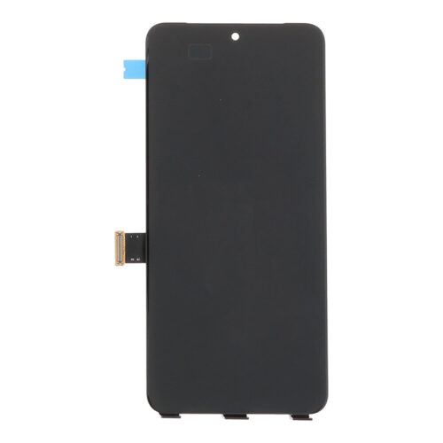 Screen Replacement with Fingerprint Sensor Flex Cable for Google Pixel 8 Pro Black Pulled
