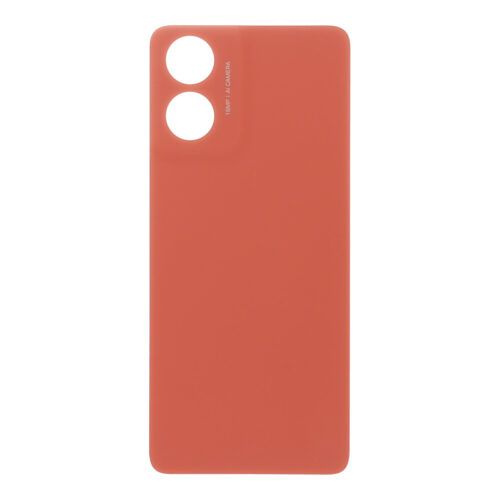 Battery Door with Adhesive for Motorola Moto G04 Sunrise Orange Premium