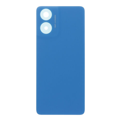 Battery Door with Adhesive for Motorola Moto G04 Satin Blue Premium