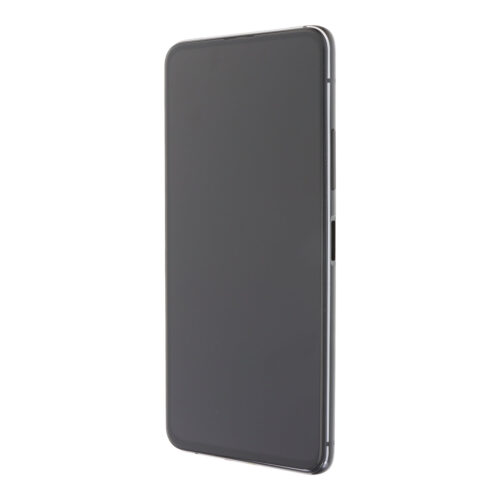Screen Replacement With Frame for Asus Zenfone 7 ZS670KS/7 Pro ZS671KS Black Premium(Third Party Glued)
