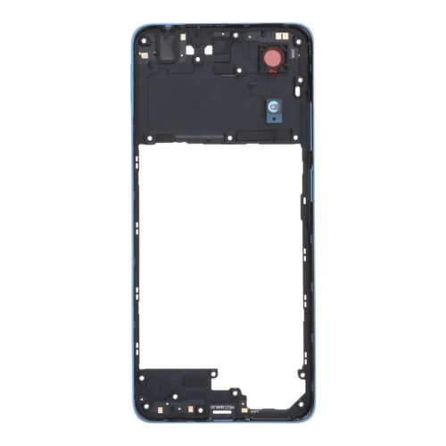 Middle Frame with Back Camera Bezel for Motorola Moto G04/Moto G04s Satin Blue Premium