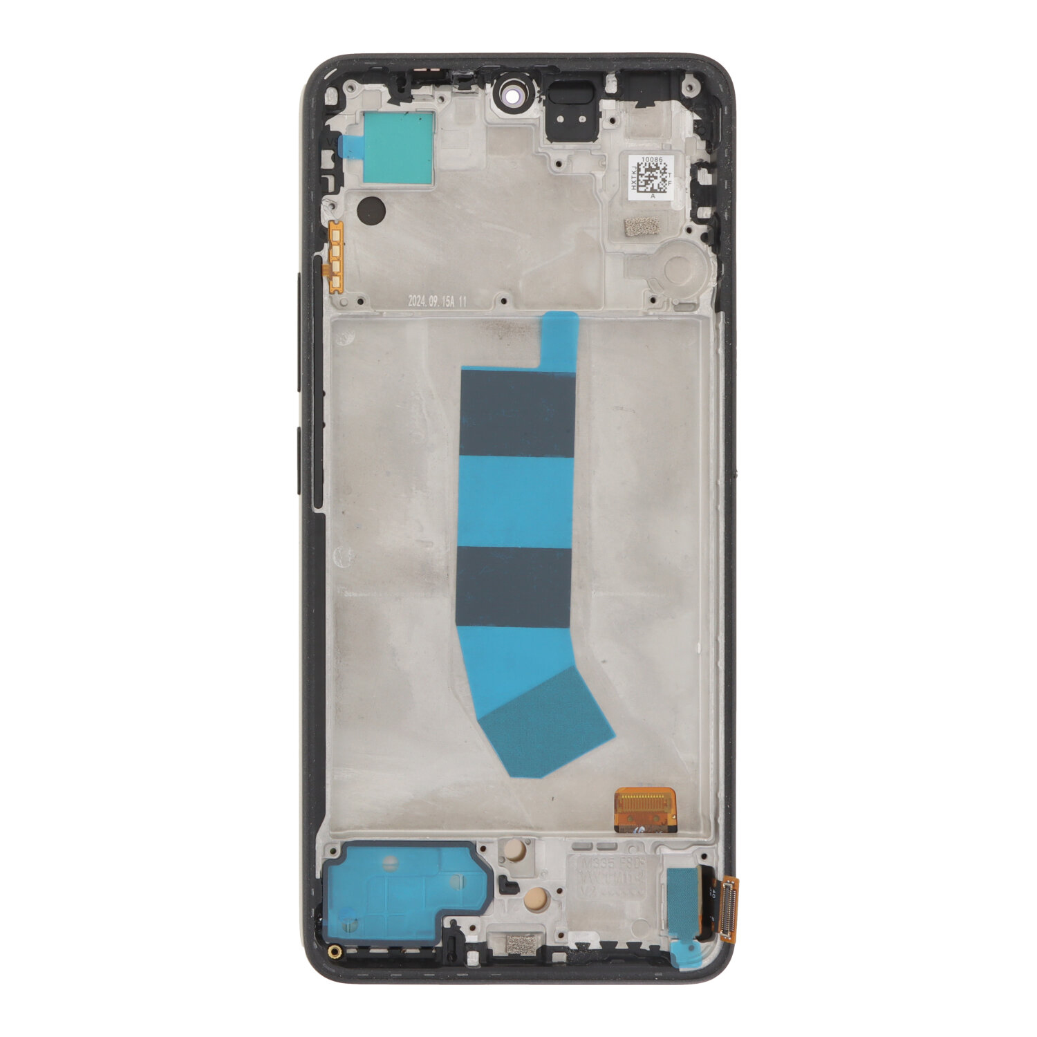 Screen Replacement With Frame for Xiaomi Redmi Note 13 4G OLED Midnight Black HQ