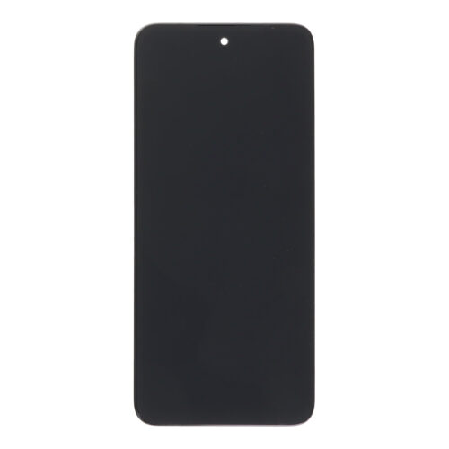 Screen Replacement With Frame for Xiaomi Poco M6 Pro 5G Black Premium(Third Party Glued)