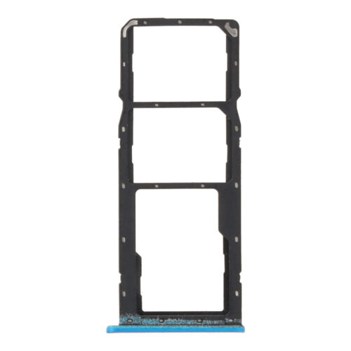 SIM Card Tray for Oppo A12 Dual Card Version Blue Premium