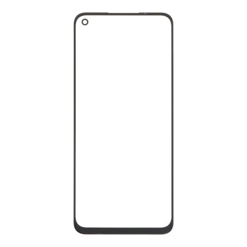 Glass Lens + OCA for Oppo A52 Black OEM