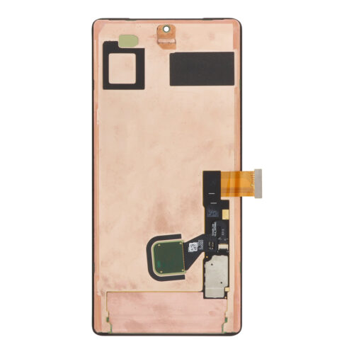 Screen Replacement with Fingerprint Sensor Flex Cable for Google Pixel 7 Pro Black Pulled