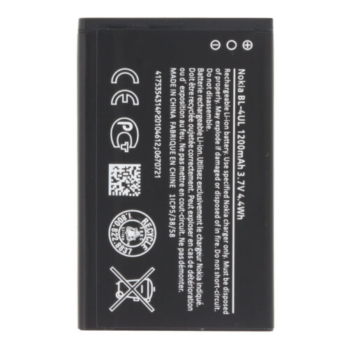 BP-4UL/BL-4UL 1200mAh Battery for Nokia 220 4G/Nokia 225 2G 2014/Nokia 3310 2017/Nokia 210/Nokia 5310 2020/Nokia 225 4G Premium