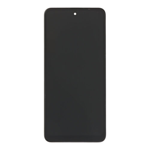 Screen Replacement With Frame for Xiaomi Poco M4 Pro 5G Black OEM