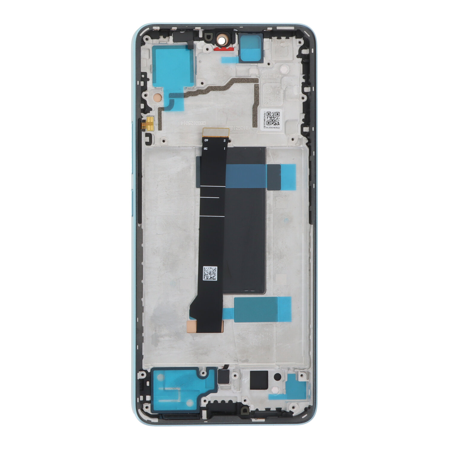 Screen Replacement With Frame for Xiaomi Redmi Note 13 Pro 5G TFT Blue HQ