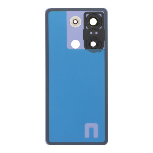 Battery Door + Battery Door Adhesive + Back Camera Lens and Bezel for Xiaomi Redmi Note 13 Pro 4G Lavender Purple OEM