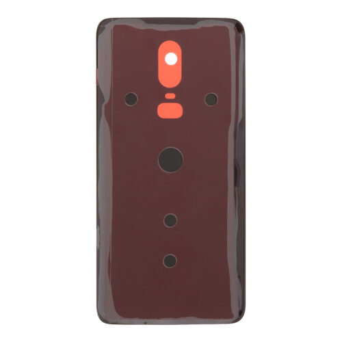 Battery Door with Adhesive for OnePlus 6 Rock Black HQ